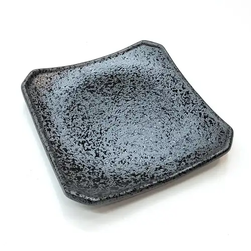 #NK-3663; Ceramic plate square 5.75 inches