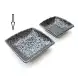 #NK-3670; Ceramic plate square 4.5 inches