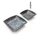 #NK-3687; Ceramic plate square 9cm