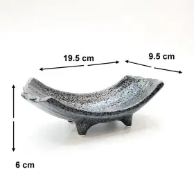 #NK-3694; Ceramic plate 8 inches with stand