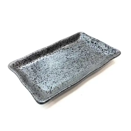 #NK-3724; Ceramic plate rectangular 8 in..