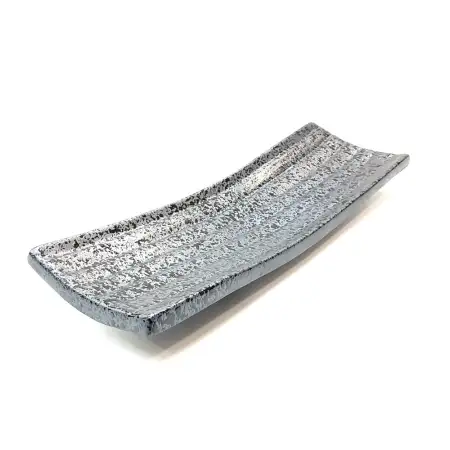 #NK-3755; Ceramic plate rectangular 12.2..