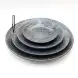 #NK-3816; Ceramic round plate 10.5 inches