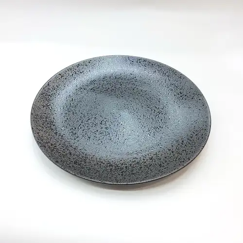 #NK-3816; Ceramic round plate 10.5 inches