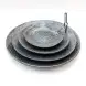 #NK-3823; Ceramic round plate 8.25 inches    