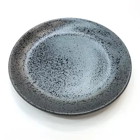#NK-3823; Ceramic round plate 8.25 inche..