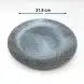 #NK-3830; Ceramic round plate 12.5 inches