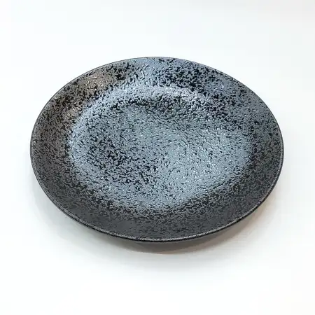 #NK-3847; Ceramic round plate 6.25 inche..