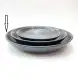 #NK-3861; Ceramic deep round plate 12 inches                          