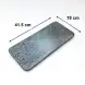 #NK-3908; Ceramic rectangular plate 16 inches