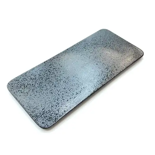 #NK-3908; Ceramic rectangular plate 16 inches
