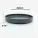 #NK-9863; Ceramic deep round plate 26.5cm