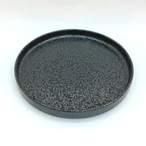 #NK-9863; Ceramic deep round plate 26.5cm