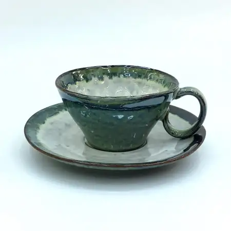 #SC7746CS; Ceramic coffee cup with sauce..