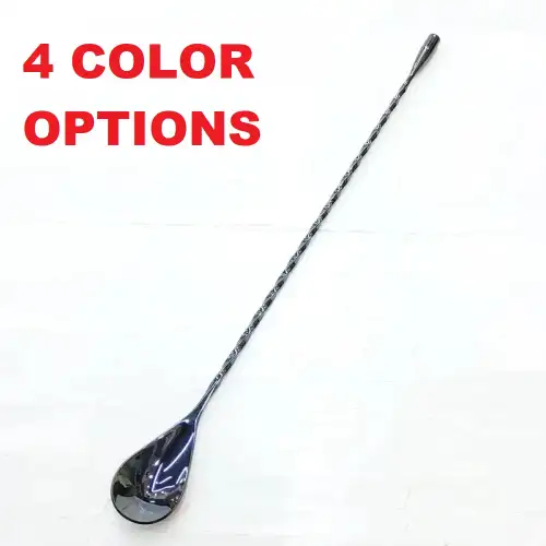 #SDS30; Stainless steel bar spoon 30cm