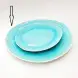 #SE7807; Ceramic 10.8" dinner plate  
