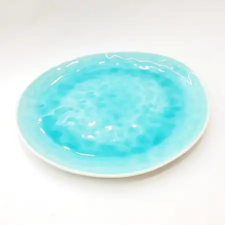 #SE7807; Ceramic 10.8" dinner plate..