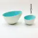 #SE7845; Ceramic 3.9" dip bowl  