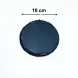 #SLT10R; Slate Coaster round Set Of 4; 10cm