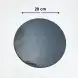 #SLT20R; Slate serving board round 20cm