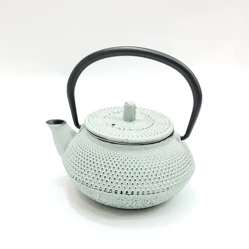 #SQ3468-G2; Cast iron tea pot 0.3L #G. Green   