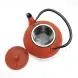 #SQ3499-R; Cast iron tea pot 1.2L #R  