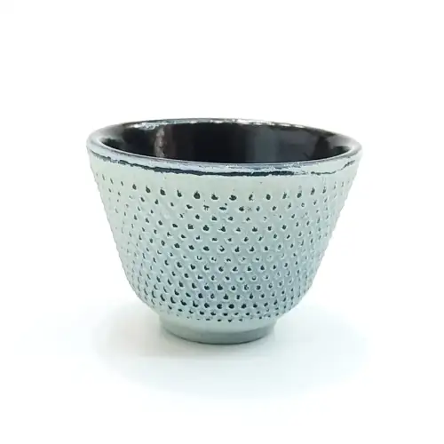 #SQ3680-G2; Cast iron cup 60ml #G. Green  