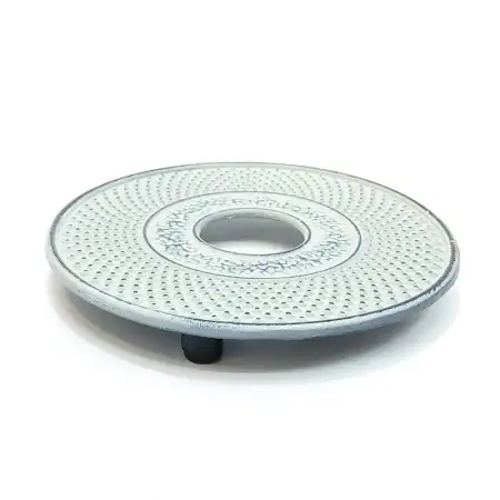 #SQ3697-G2; Cast iron tea pot stand #G. ..