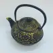 #SQ9207; Cast iron tea pot 0.9L #B+G                                  