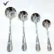 #1010201-SS8; Stainless steel soup spoon 18.8cm