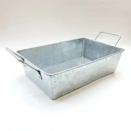 #T160-O;  Metal serving bucket 24x17x7cm..