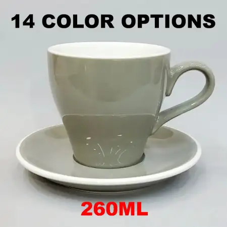 #TL280; Ceramic Coffee cup with saucer 2..