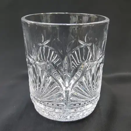 #W5408P; Glass cup 225ml/8oz..