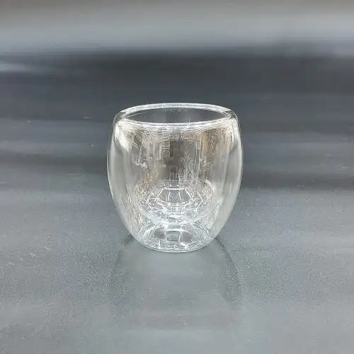 #WM0685; Double wall glass 80ml                                       
