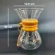 #WM1266-400; Glass coffee pot w.filter 0.4L