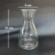 #WM1303-1000; Glass coffee pot 1L