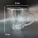 #WM4182-250; Double wall glass 250ml