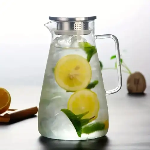 #WM4274-1500; Glass juice pitcher 1500ml