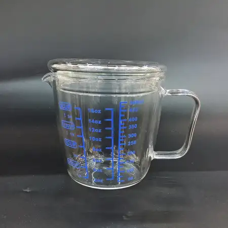 #WM4298-500; Glass measuring cup 500ml..