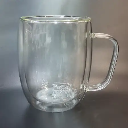 #WM6070-500; Double Wall Glass Cup ..