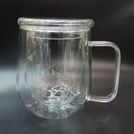 #WM6339; Double wall glass 300ml..