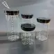 #WM9521-1200; Glass airtight jar 1200ml