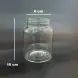 #YR80-410;  Glass airtight bottle 410ml