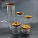 #YR90-1550;  Glass airtight jar 1550ml