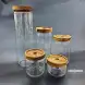 #YR90-250;  Glass airtight jar 250ml