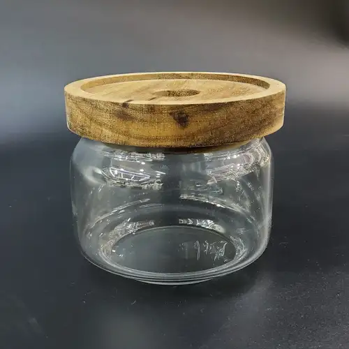 #YR90-250;  Glass airtight jar 250ml