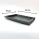 #YY2016; Cast iron pan 22x16cm + wood