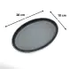#YY2038; Cast iron pan 28x18cm + wood  