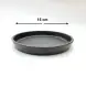#YY2098; Cast iron pan 15cm round + wood