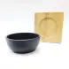 #YY2115; Cast iron bowl 15cm Rd. + wood
